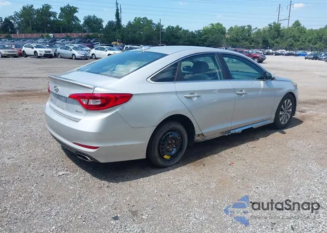 2017 Hyundai Sonata Sport from USA, damaged, VIN 5NPE34AF4HH440051
